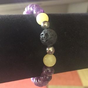 Go Vikings! Essential Oil Bracelet